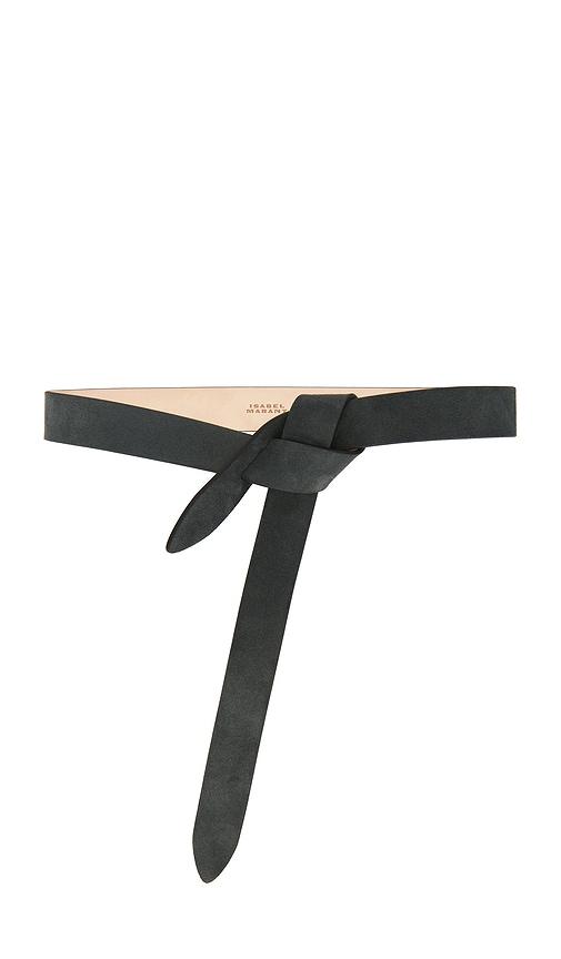 Isabel Marant Lecce Belt in Charcoal by ISABEL MARANT