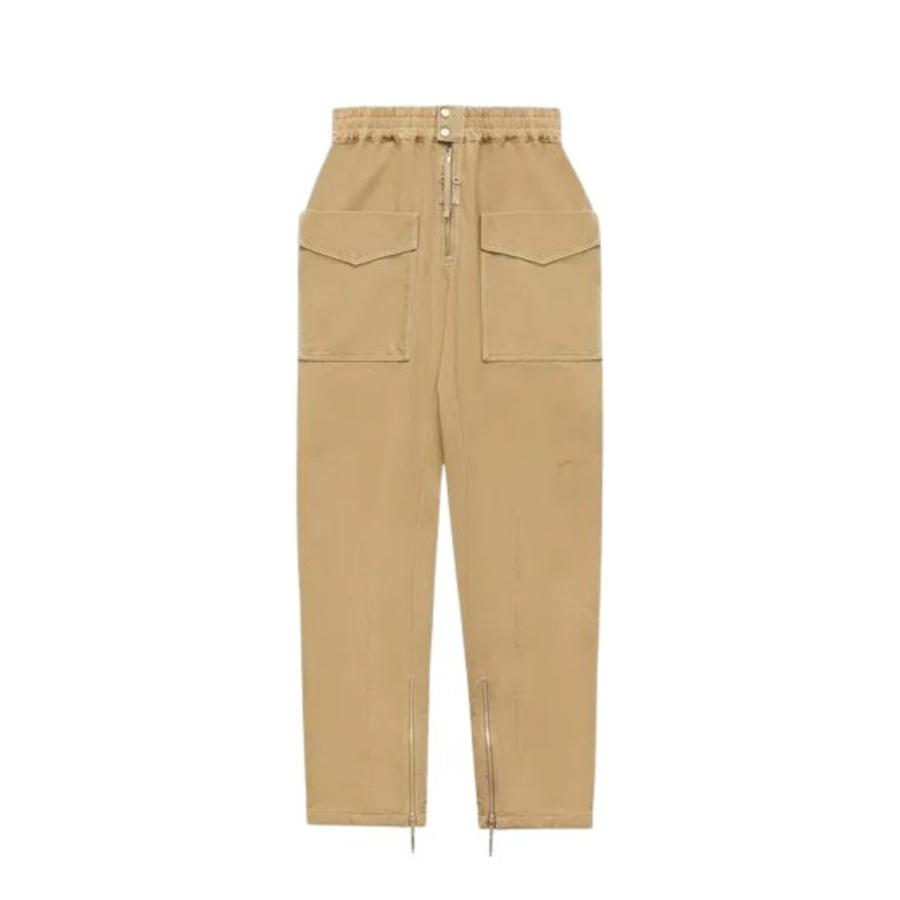 Isabel Marant Mens Khaki Tilseno Cotton Carrot Pants by ISABEL MARANT