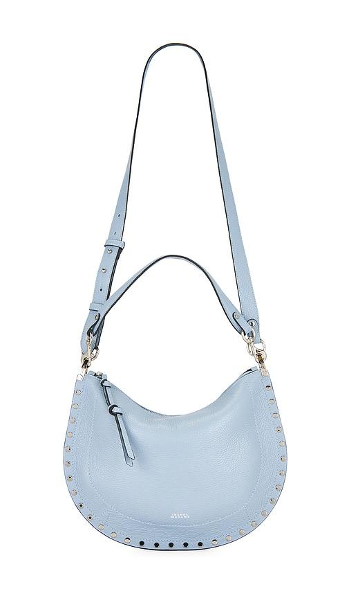 Isabel Marant Oskan Soft Zip Bag in Baby Blue by ISABEL MARANT