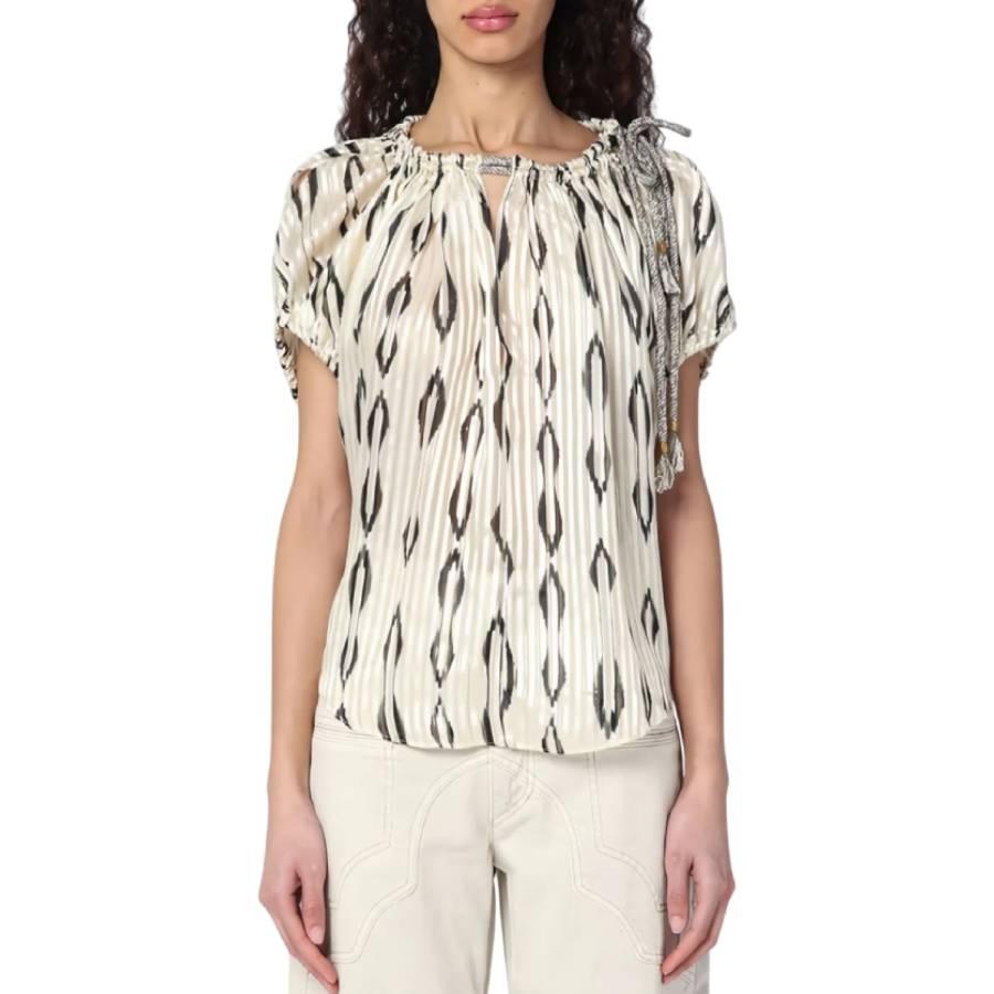 Isabel Marant Sonae Pleated Silk Blouse by ISABEL MARANT