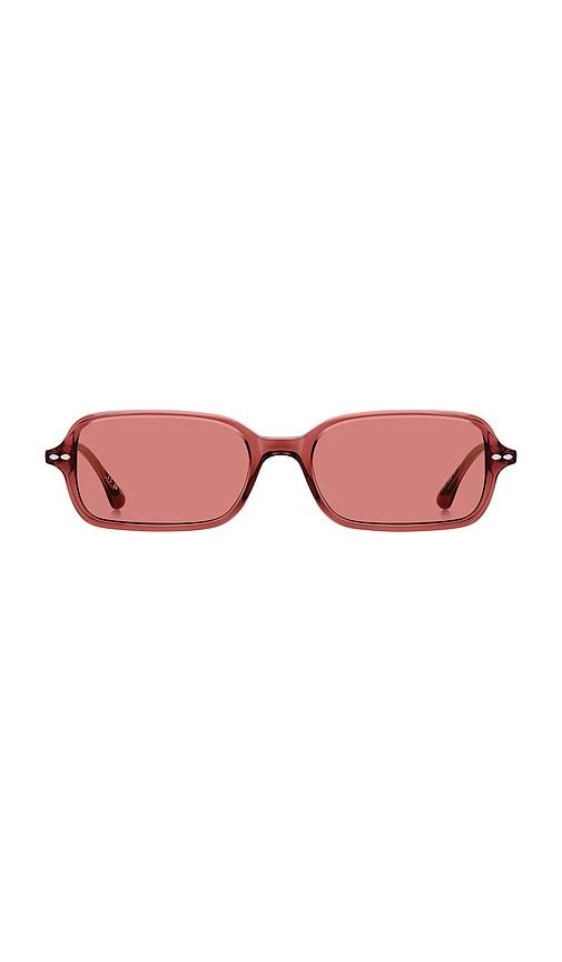 Isabel Marant Square Sunglasses in Red by ISABEL MARANT