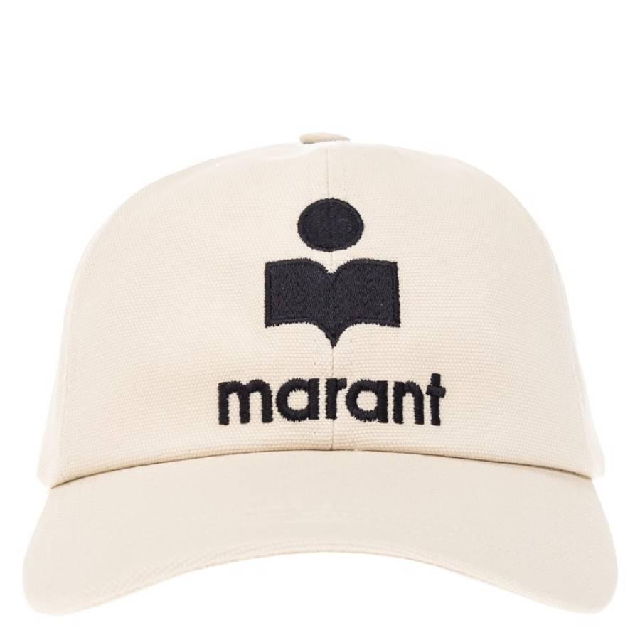 Isabel Marant Tyron Embroidered Cotton Cap by ISABEL MARANT