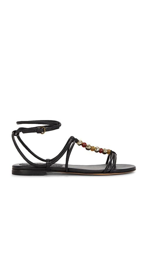 Isabel Marant Yctoria Sandal in Black by ISABEL MARANT