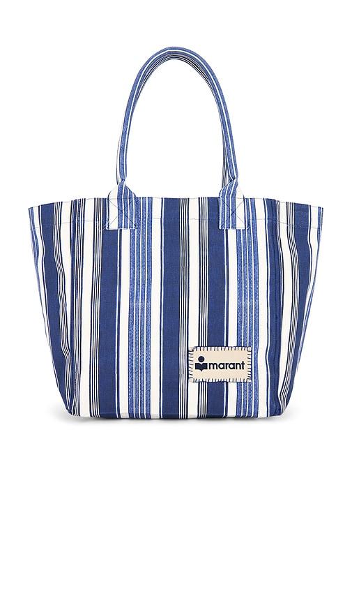 Isabel Marant Yenky Small Tote Bag in Blue by ISABEL MARANT
