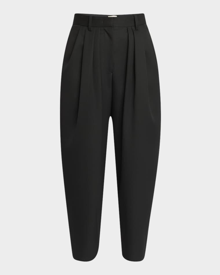 Janice Pleated Wool Pants by ISABEL MARANT