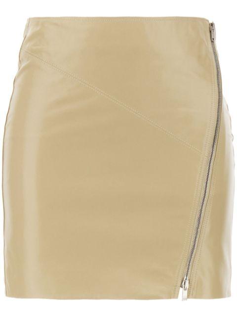 Jeanne leather skirt by ISABEL MARANT