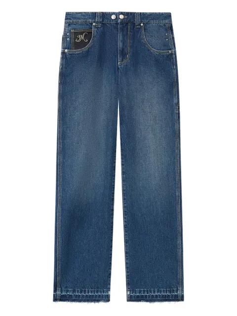 Jeyda embroidered straight jeans by ISABEL MARANT