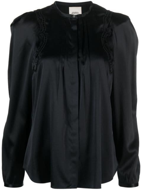Joanea pleated blouse by ISABEL MARANT