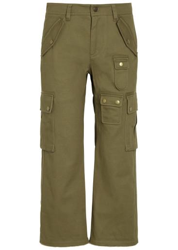Josine twill cropped cargo trousers by ISABEL MARANT