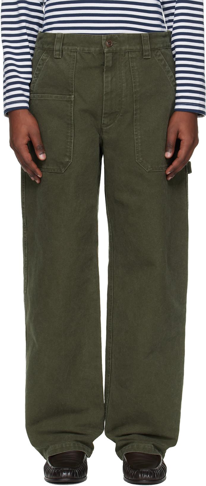 Khaki Albo Trousers by ISABEL MARANT