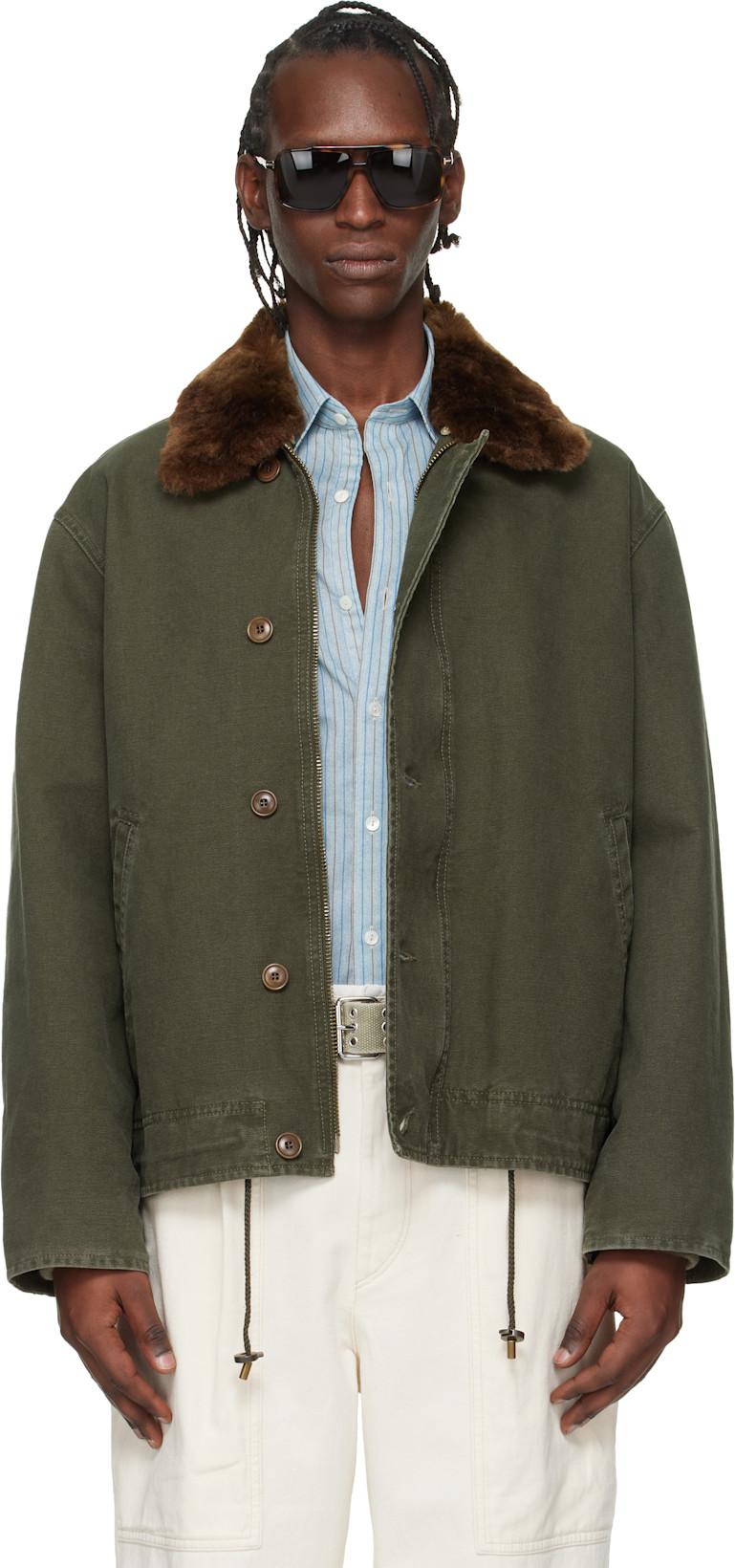 Khaki Andy Jacket by ISABEL MARANT