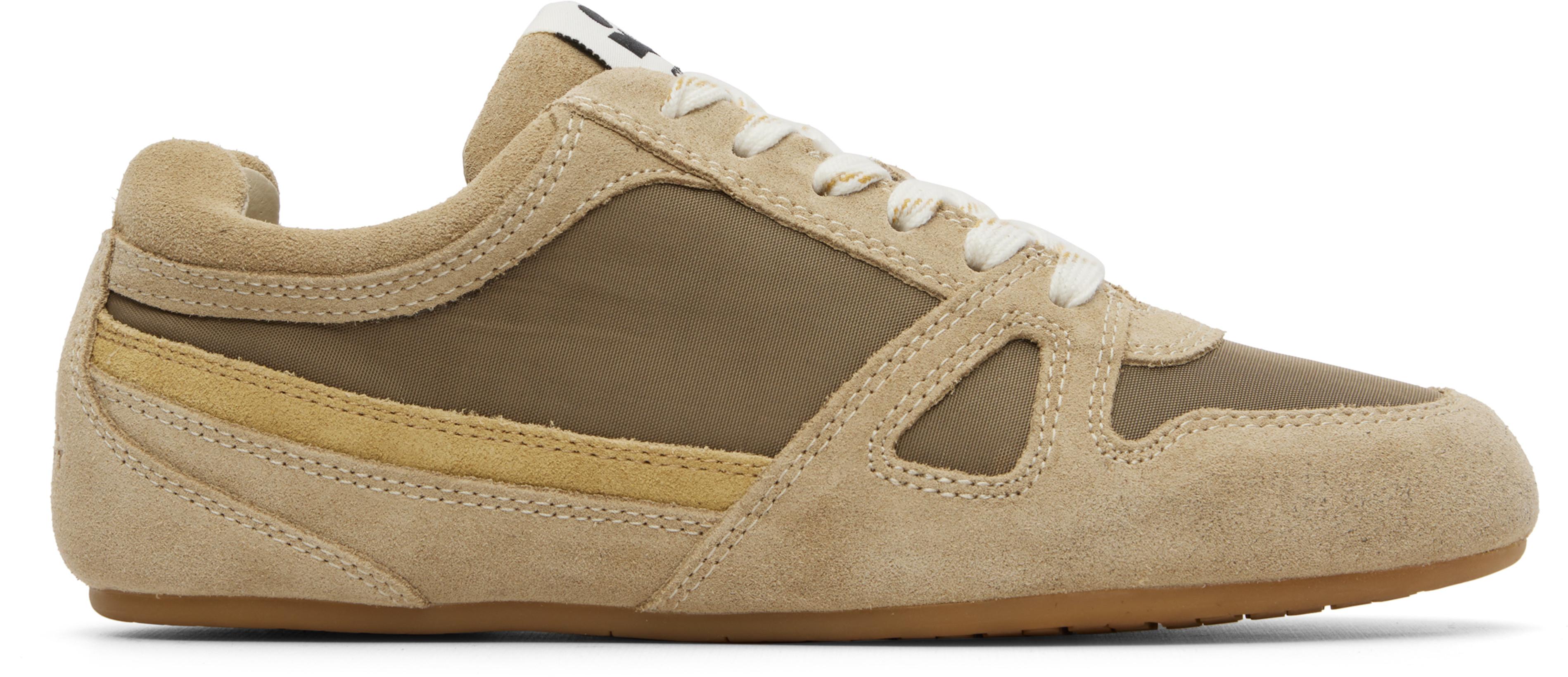 Khaki Senny Low Sneakers by ISABEL MARANT