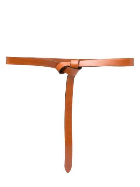 Kirka leather belt by ISABEL MARANT