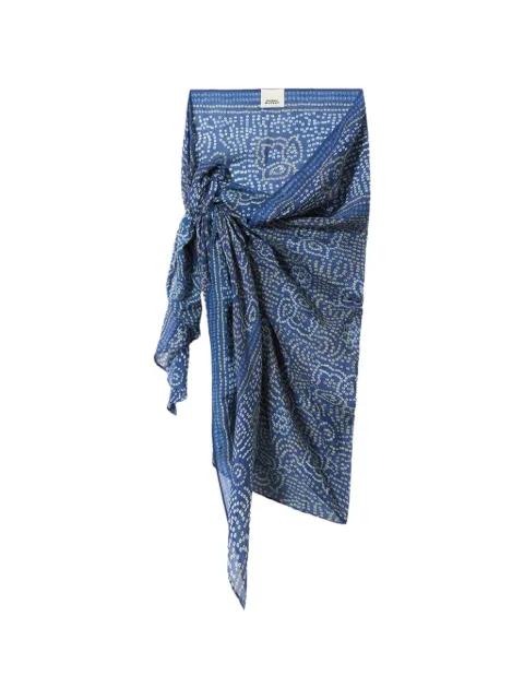 LUCILIA patterned pareo by ISABEL MARANT