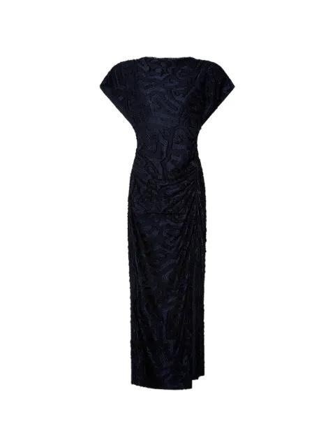 Ladan geometric-jacquard midi dress by ISABEL MARANT