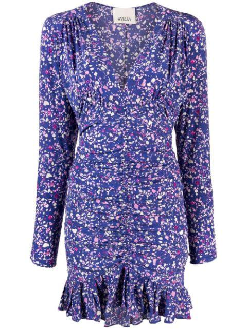 Lara floral-print mini dress by ISABEL MARANT