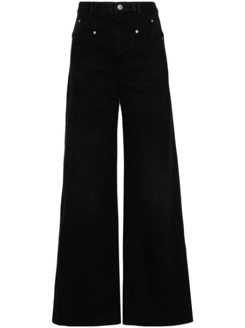 Lemony wide-leg jeans by ISABEL MARANT