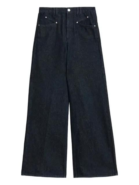 Lemony wide-leg trousers by ISABEL MARANT