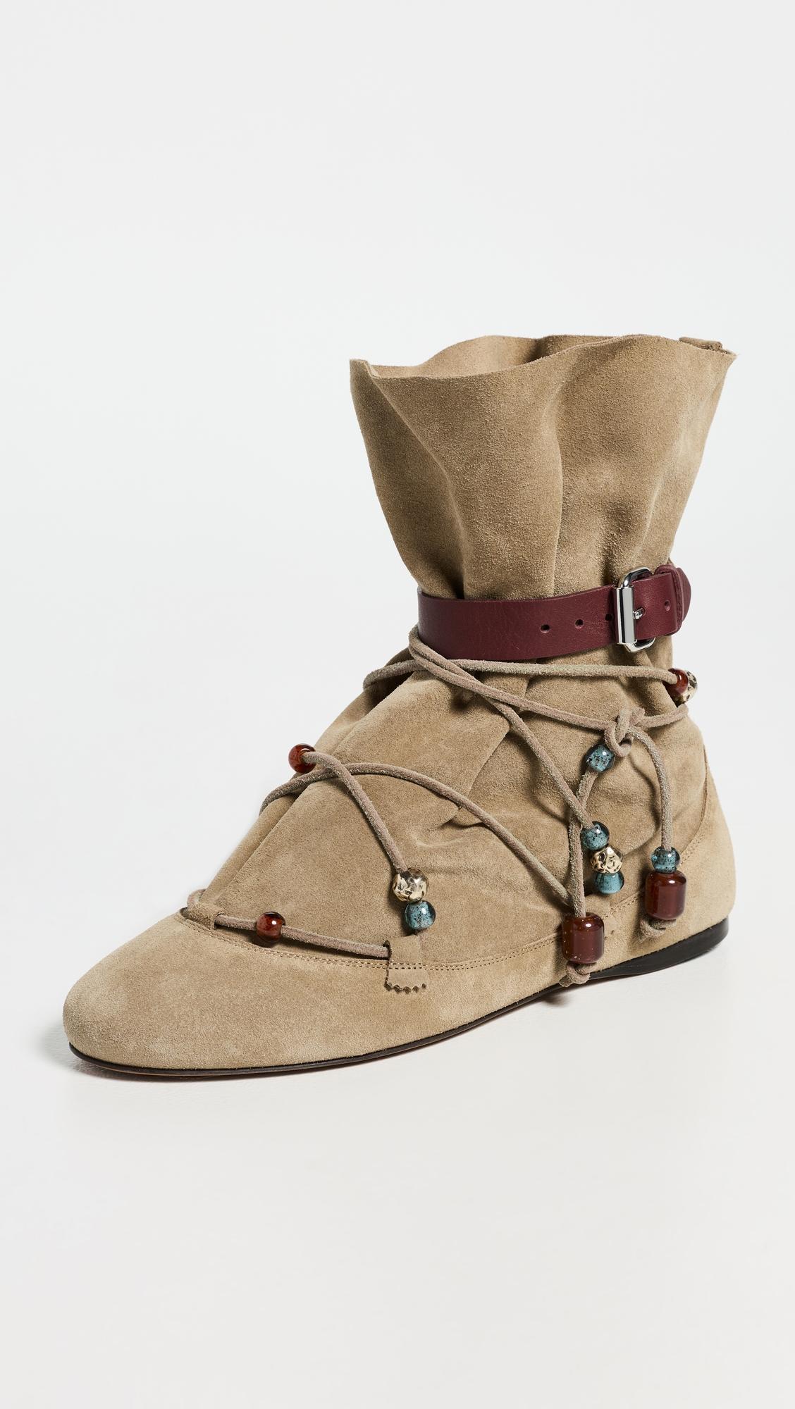 Letiz Draped Boots by ISABEL MARANT