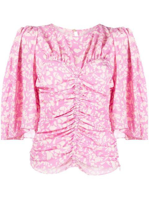 Lidiane ruched blouse by ISABEL MARANT