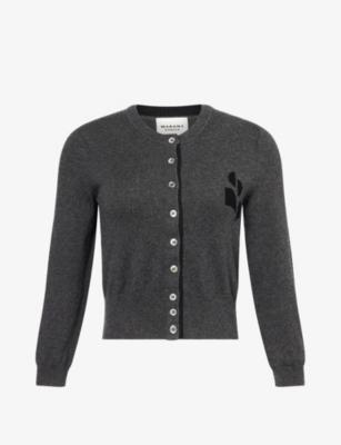 Lona Cropped Cotton And Wool Cardigan by ISABEL MARANT