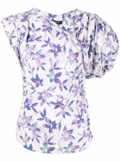 Madinea floral-print blouse by ISABEL MARANT