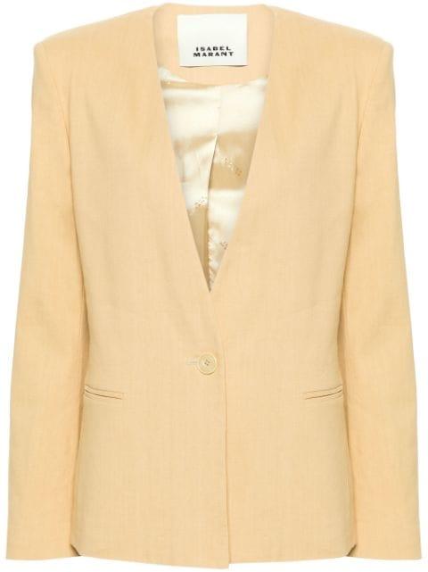 Manzil single-breasted blazer by ISABEL MARANT