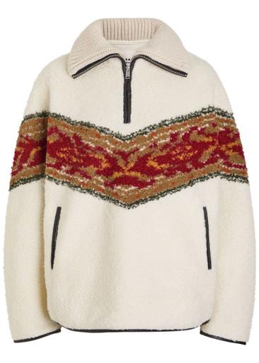 Marner jacquard bouclé sweatshirt by ISABEL MARANT
