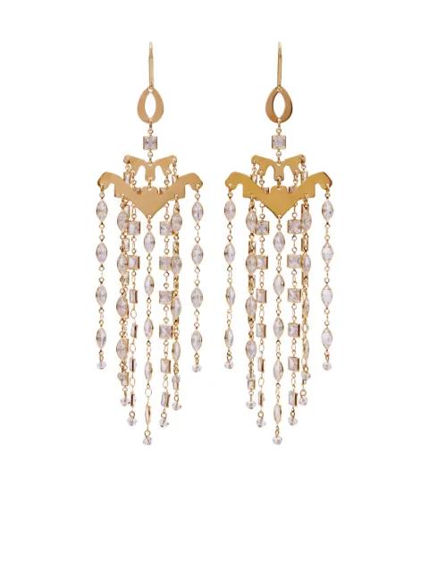 Meline fringe earrings by ISABEL MARANT