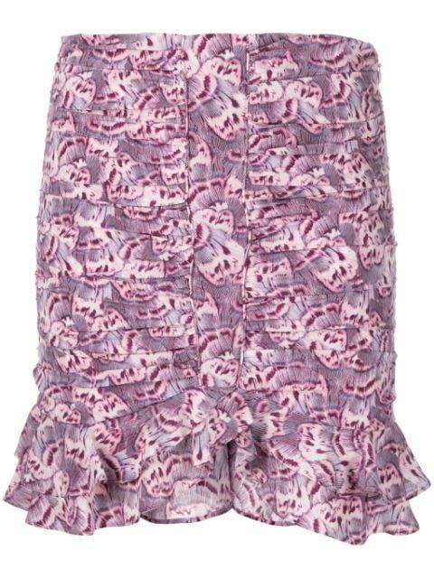 Milendi ruched miniskirt by ISABEL MARANT