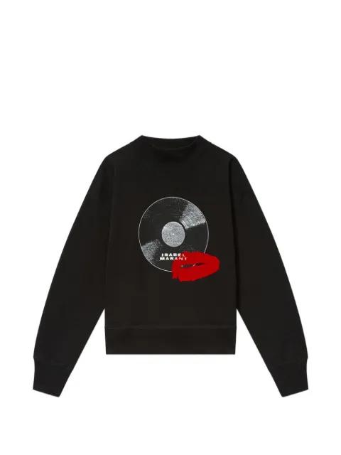 Mylan graphic-print sweatshirt by ISABEL MARANT