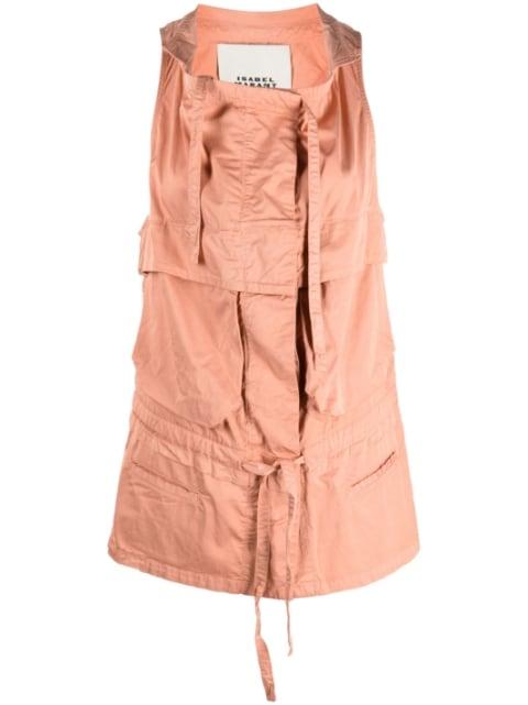 Nadea multi-pocket vest by ISABEL MARANT