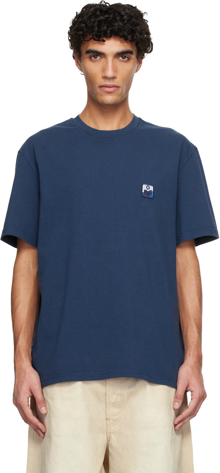 Navy Hugo T-shirt by ISABEL MARANT