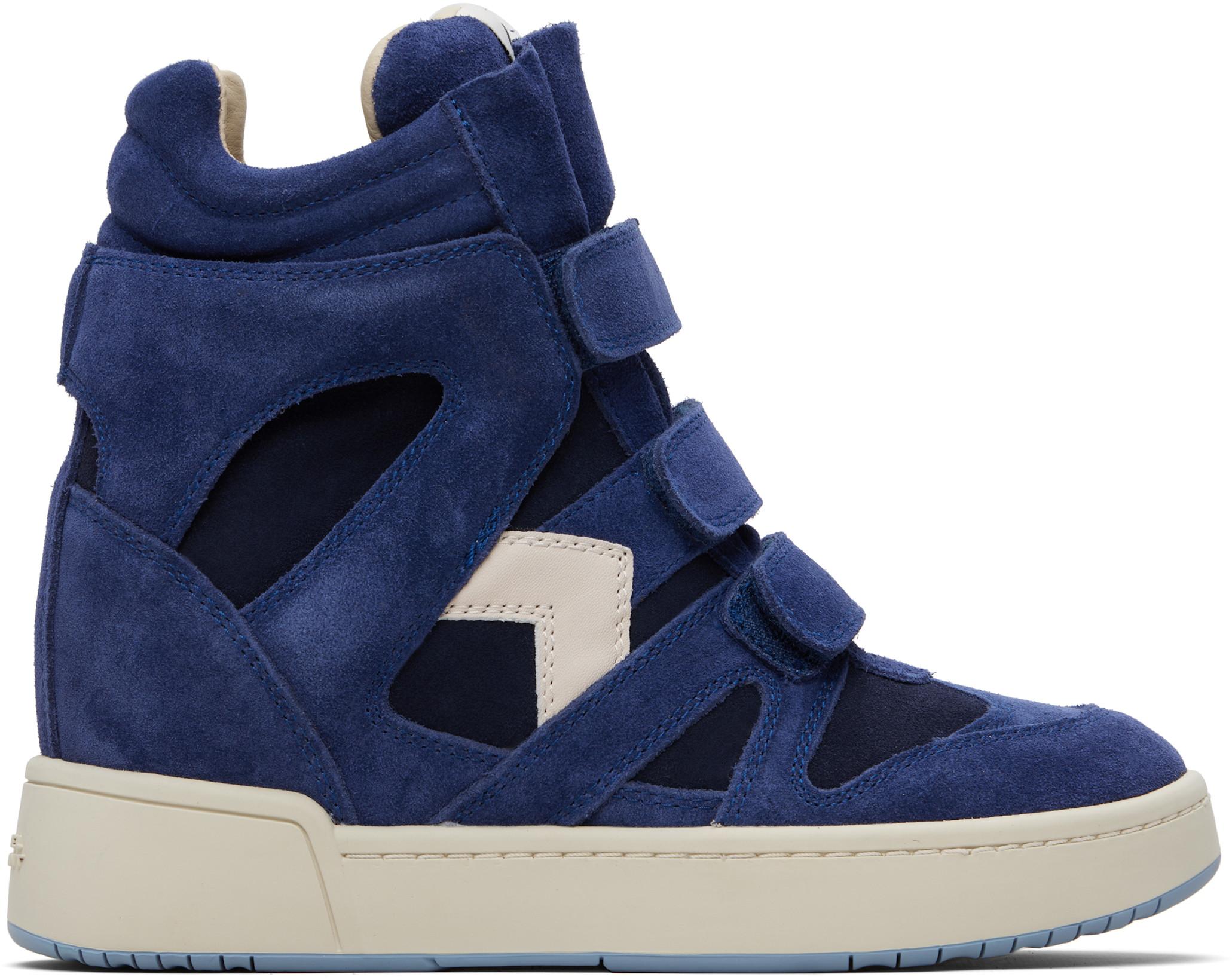 Navy IM3 Sneakers by ISABEL MARANT