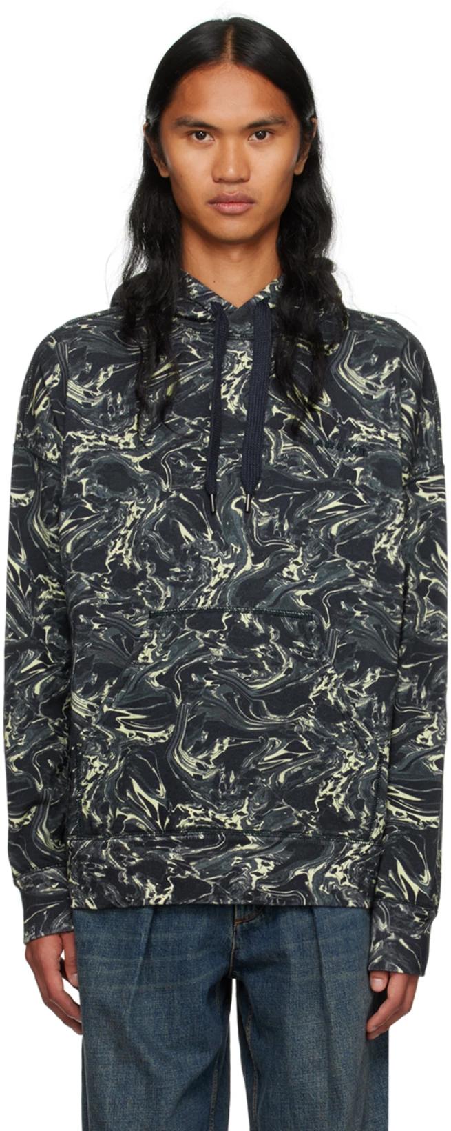 Navy Marvin Hoodie by ISABEL MARANT