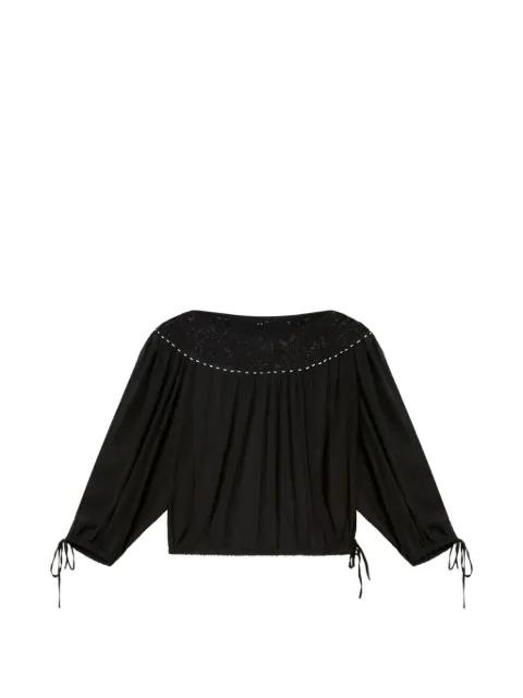 Nelida lace beaded blouse by ISABEL MARANT
