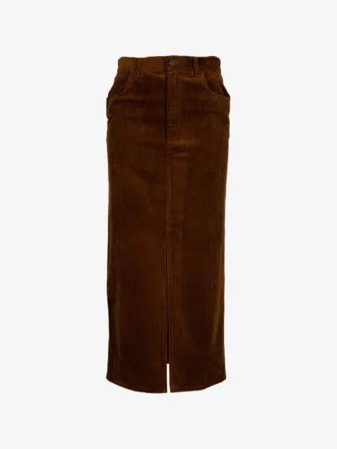 Odalie corduroy midi skirt by ISABEL MARANT