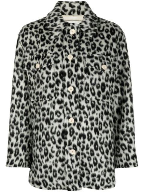 Odelino leopard-print shirt jacket by ISABEL MARANT