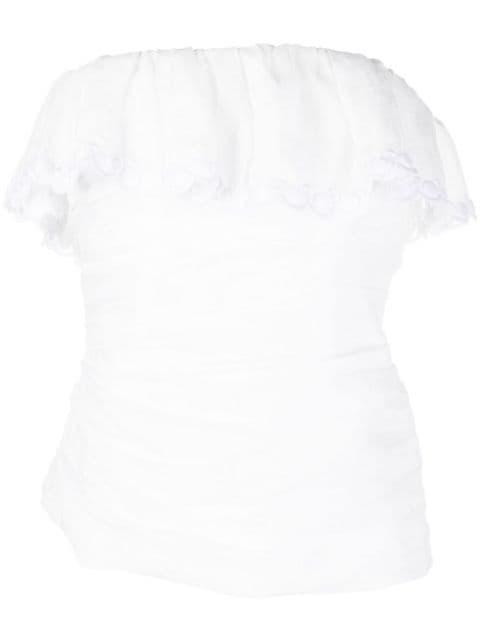 Orma off-shoulder top by ISABEL MARANT