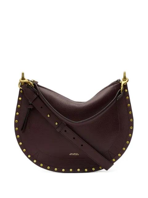 Oskan Soft Zip studded shoulder bag by ISABEL MARANT
