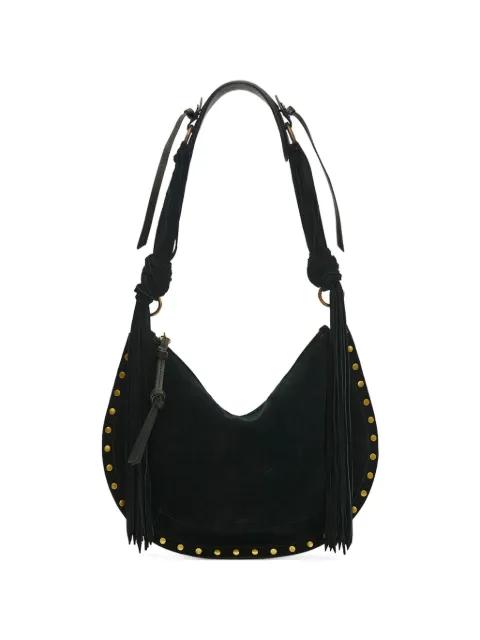 Oskin Soft studded half-moon shoulder bag by ISABEL MARANT