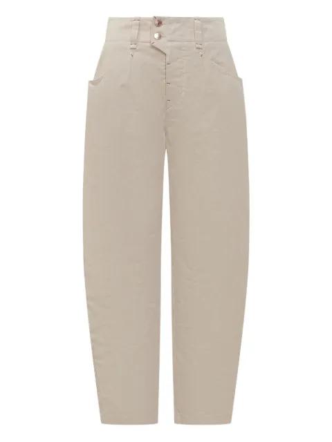 Oumaya high-waisted pocket trousers by ISABEL MARANT