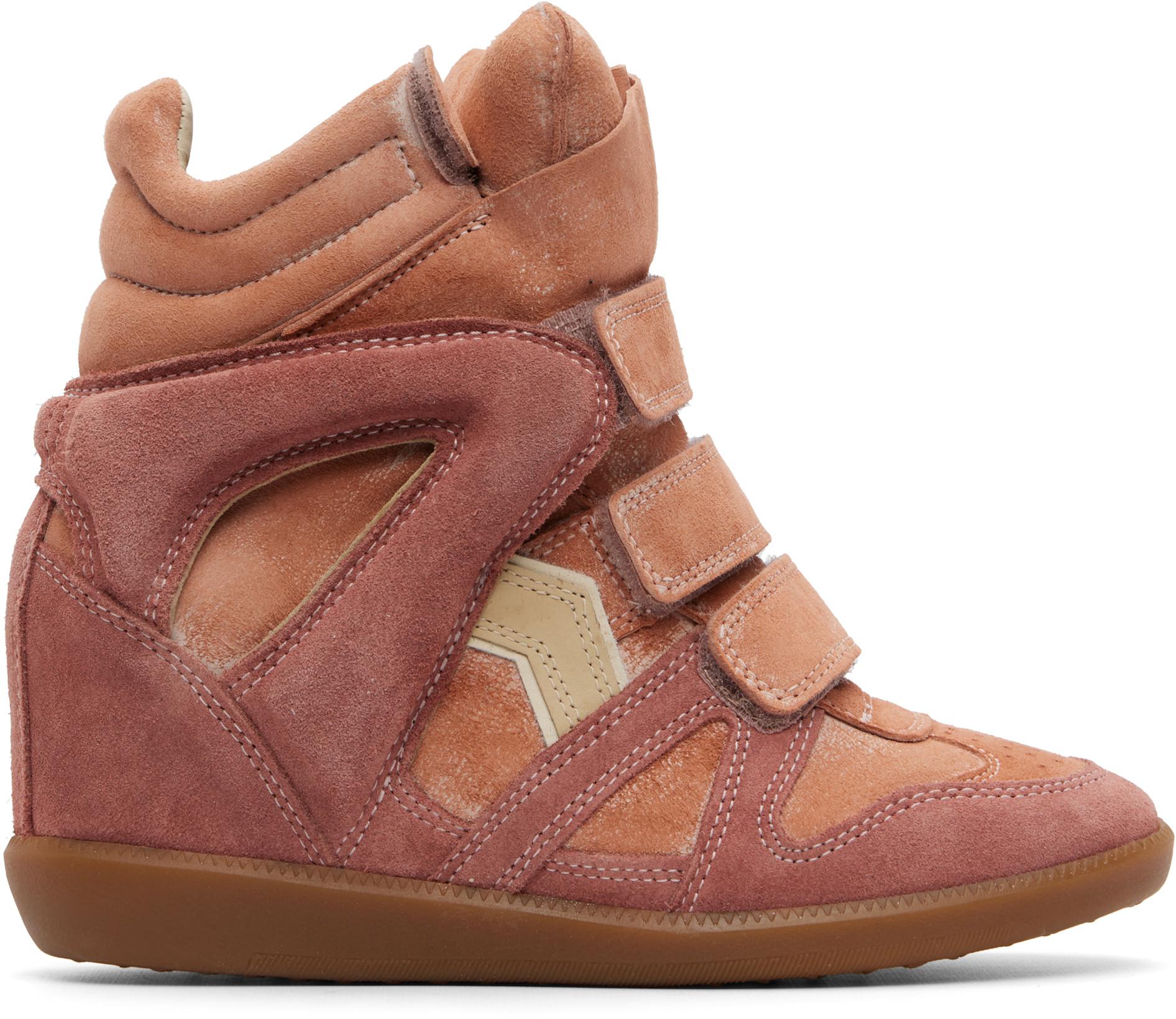 Pink Bekett Sneakers by ISABEL MARANT