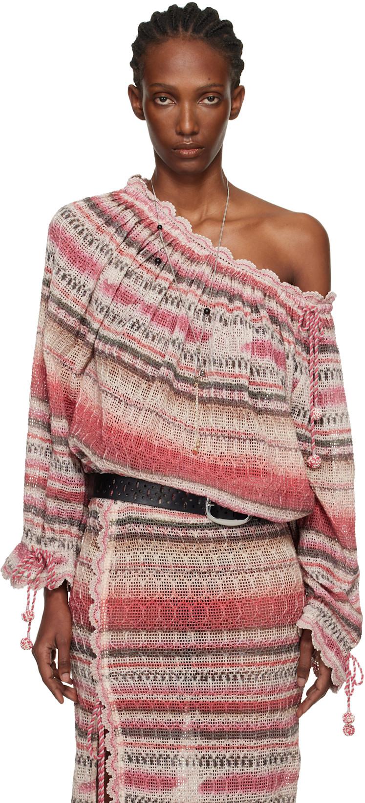 Pink Nalyna Long Sleeve Top by ISABEL MARANT