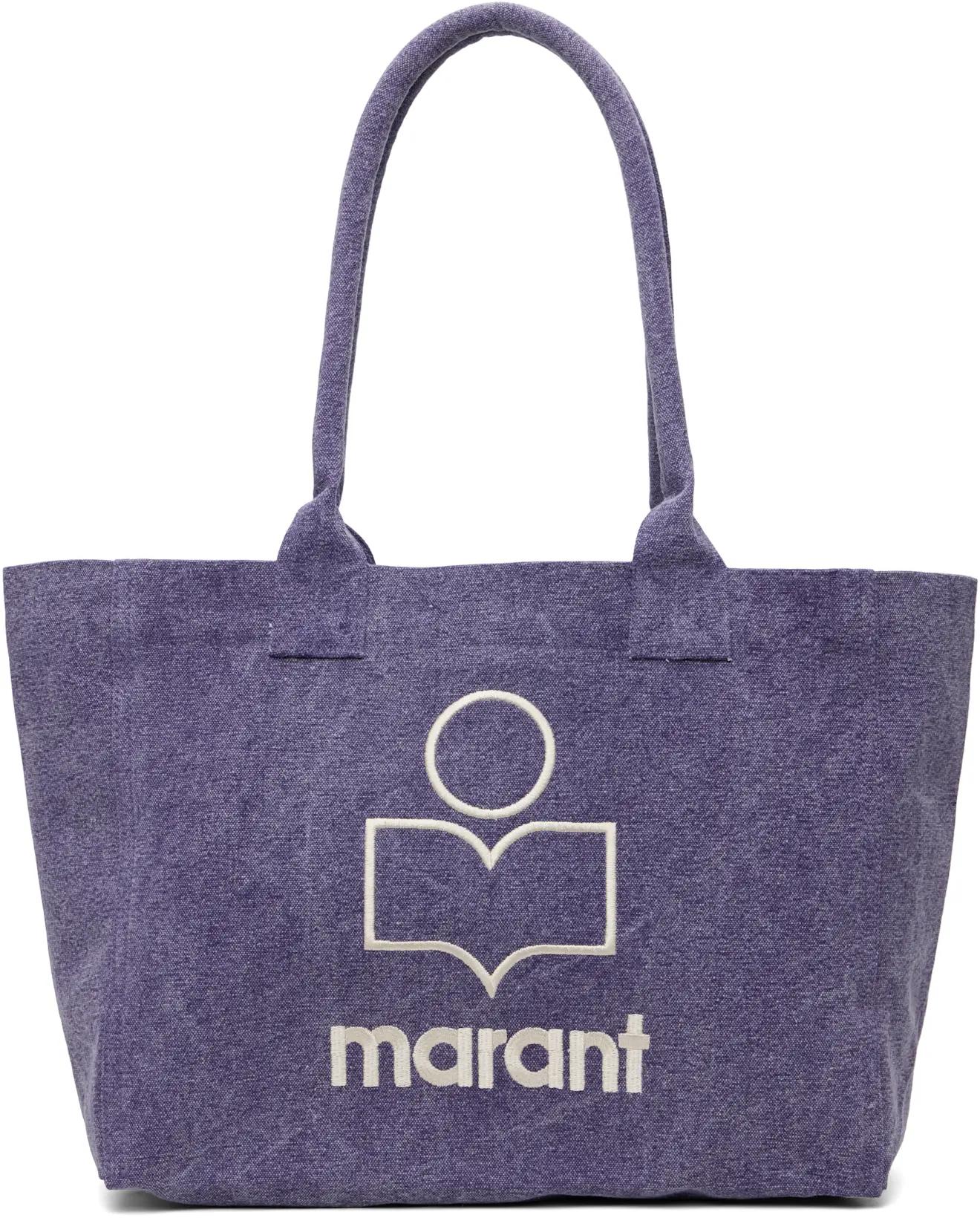 Purple Yenky Zipped Tote by ISABEL MARANT