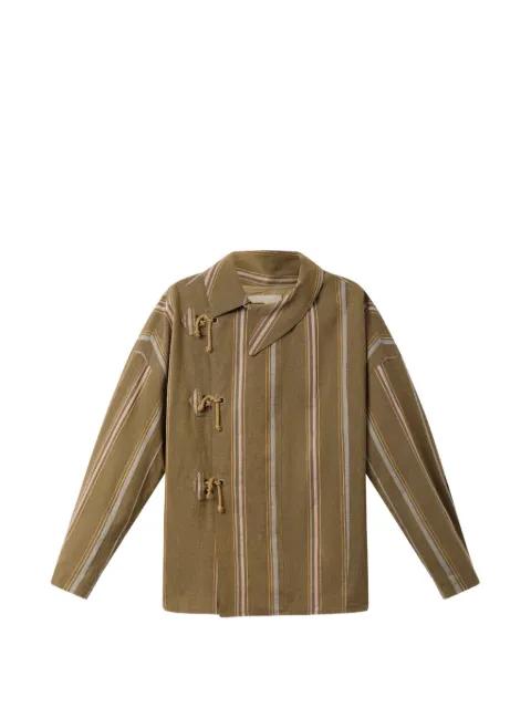 Rasmia striped-pattern jacket by ISABEL MARANT