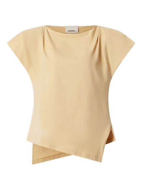 Sebani draped asymmetric T-shirt by ISABEL MARANT