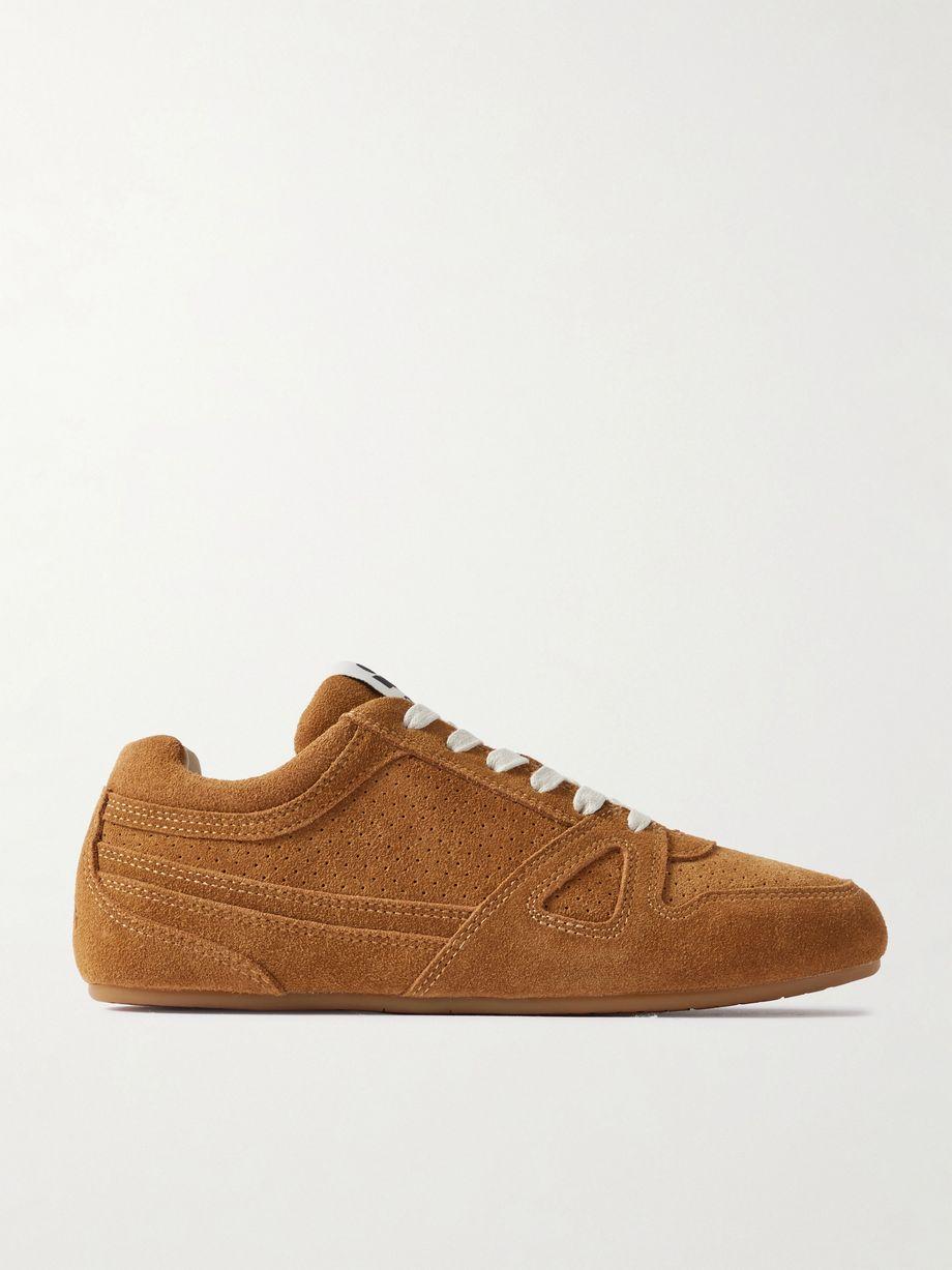 Senny perforated suede sneakers by ISABEL MARANT
