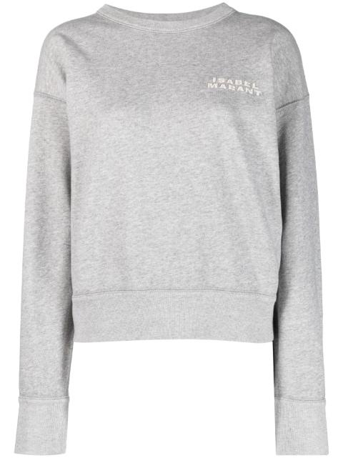 Shad logo-embroidered sweatshirt by ISABEL MARANT
