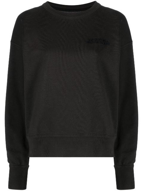 Shad logo-embroidered sweatshirt by ISABEL MARANT
